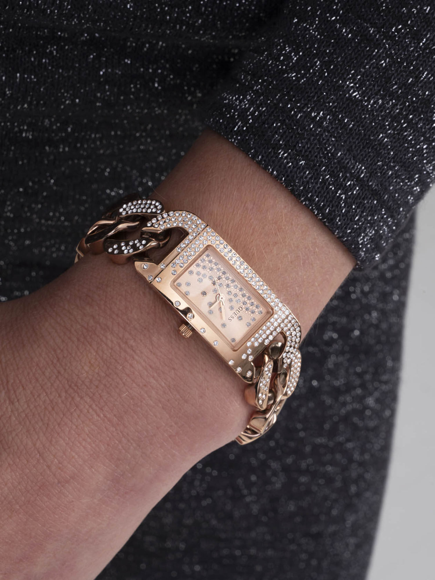 Rose gold ladies shop watch