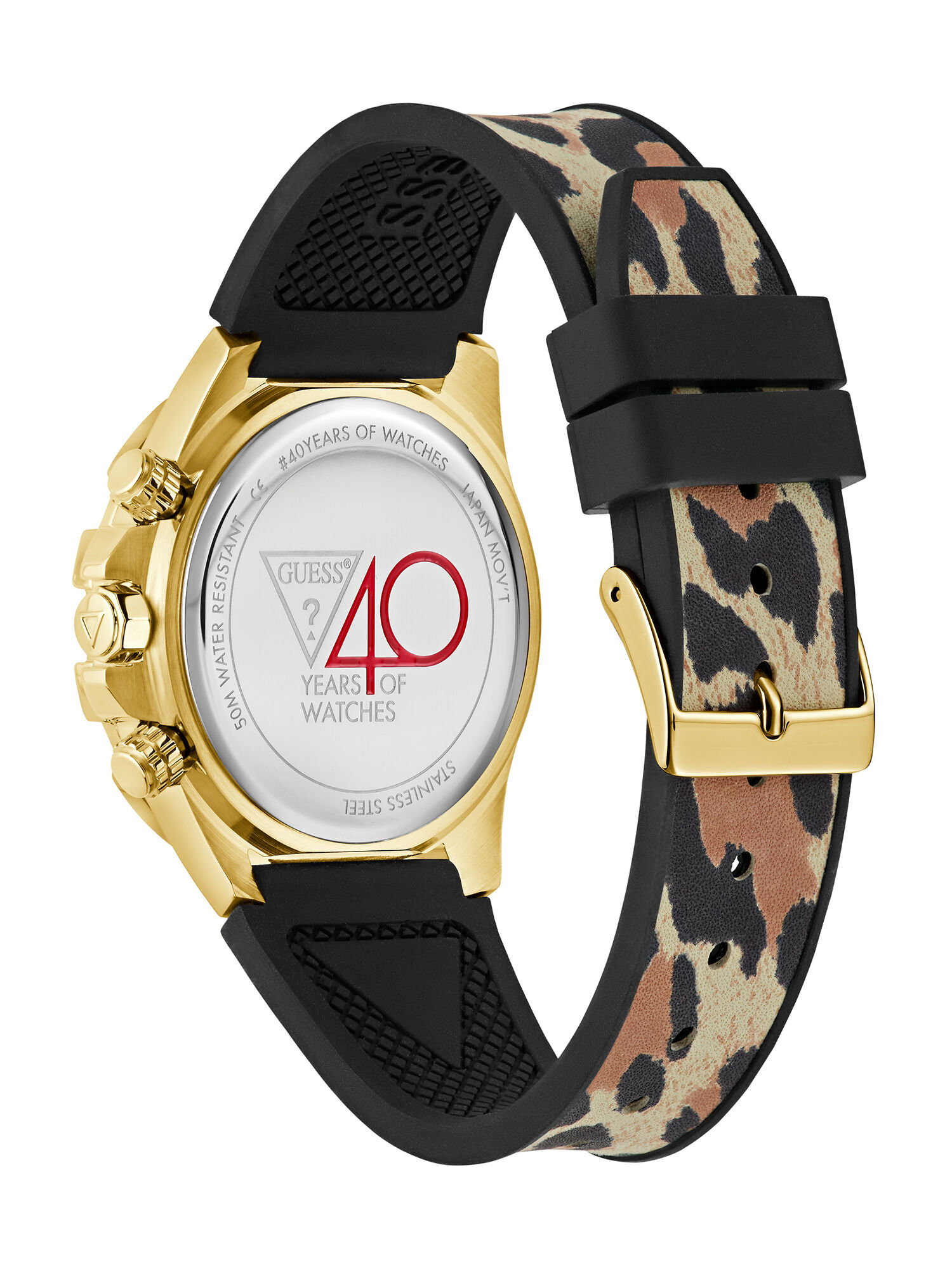Silver Tone Multi function Watch