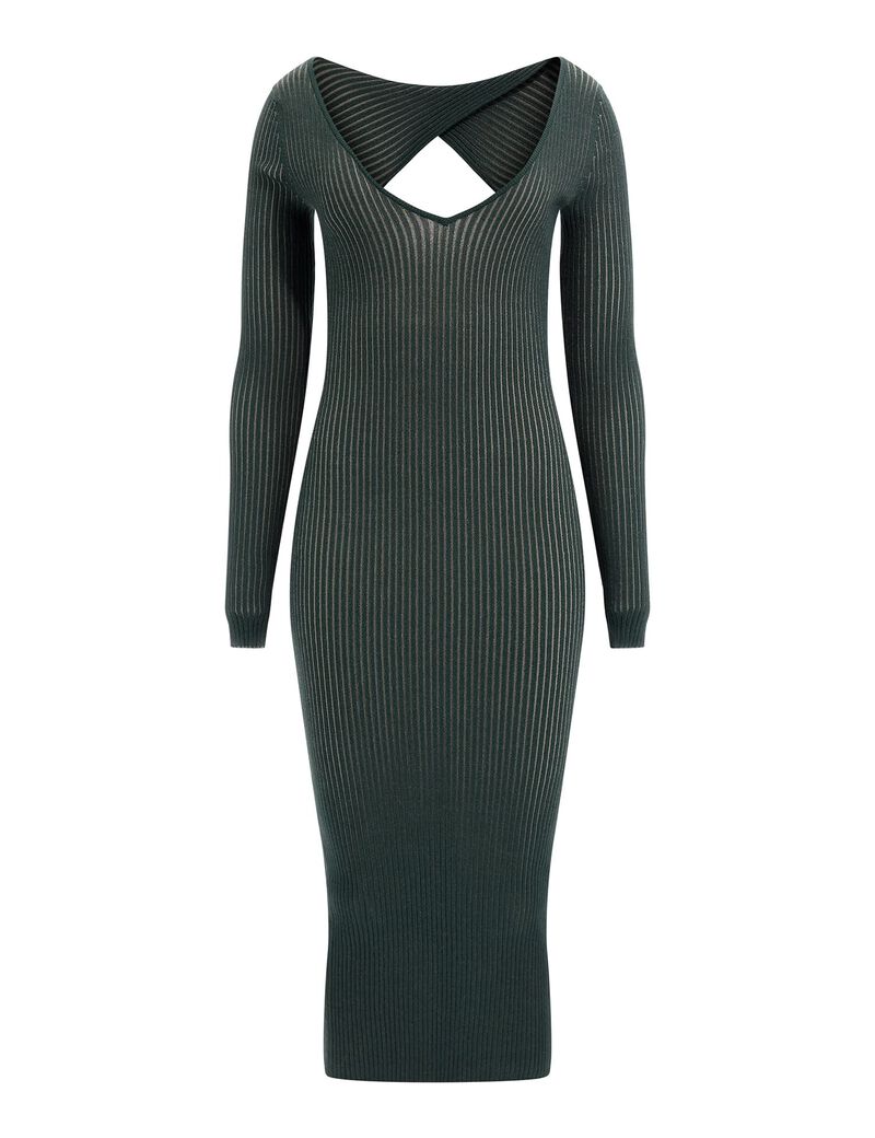 Shop GUESS Back Cut-Out Sweater Dress, NA GUESS UAE