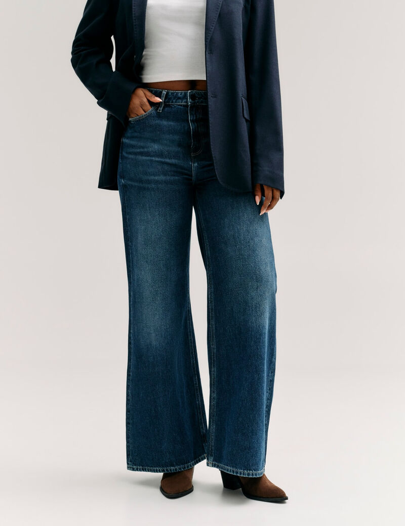 Bellflower wide-leg jeans
