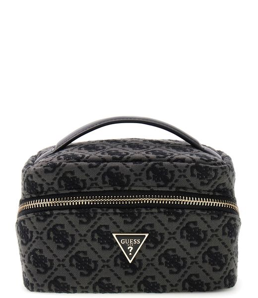 Jacquadr handle beauty bag