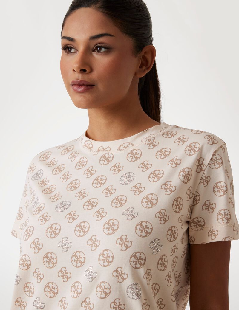 تي شيرت بشعار 4G بالكامل