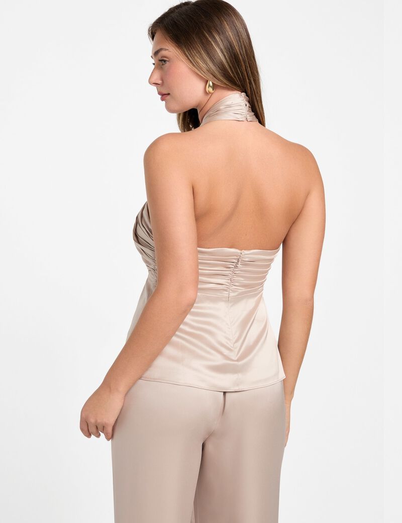 Marciano halter-neck top