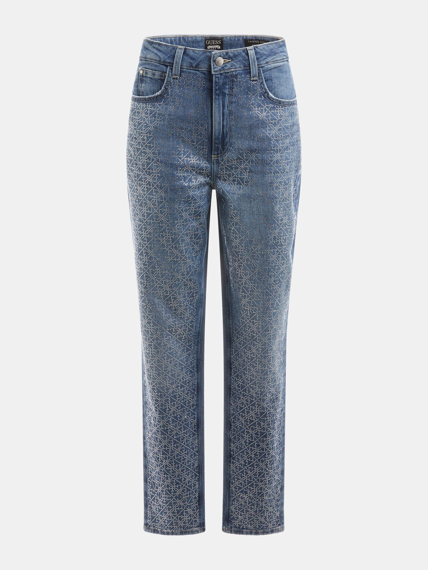 Guess jeans with rhinestones deals