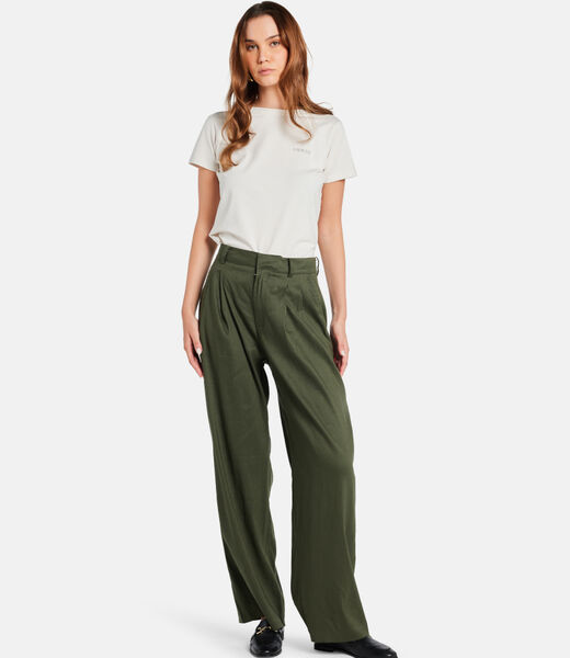 Jemma linen wide leg pant