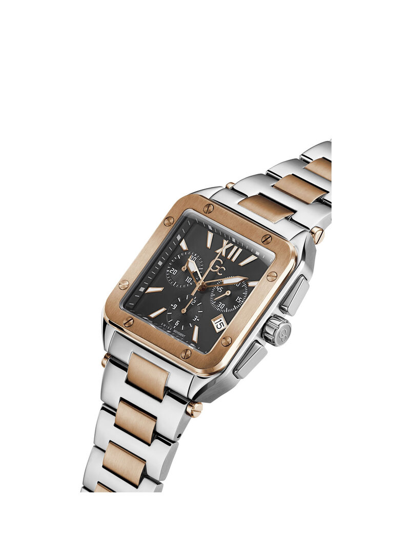 ساعة جي سي مربعة متعددة الوظائف