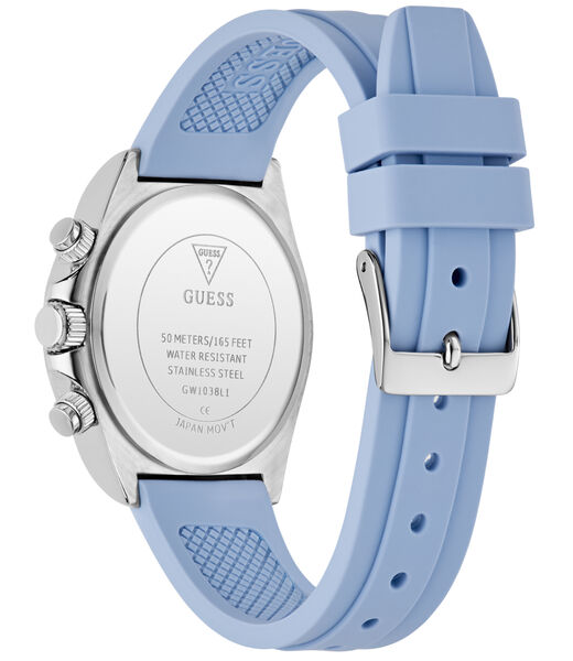 guess ladies color round analog watch