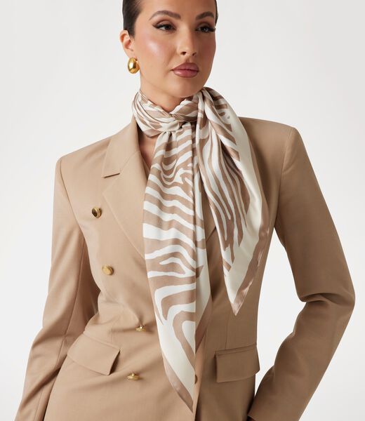 Marciano printed twill scarf