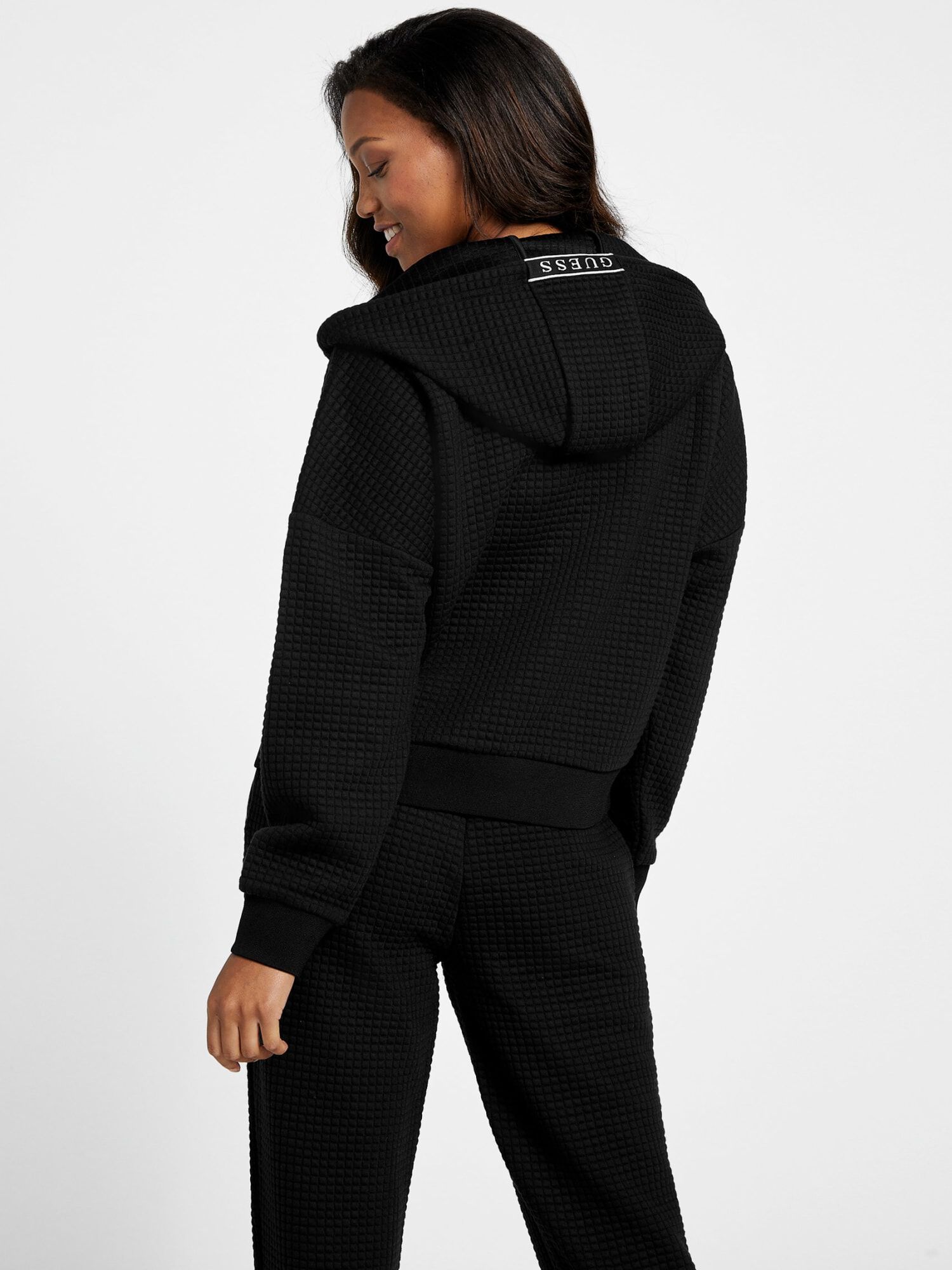 Shop GUESS Online Logo Hoodie