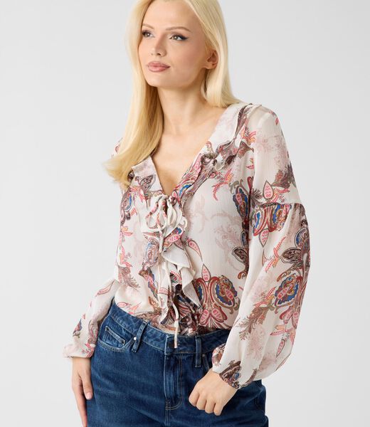 Ruffled top