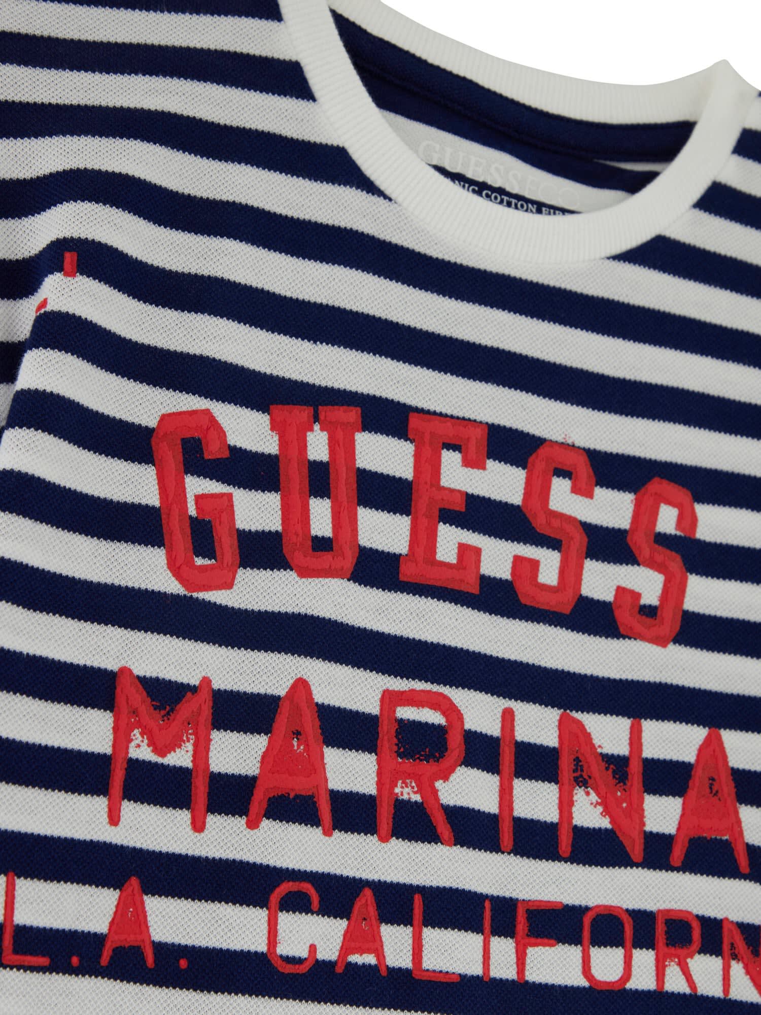 Guess blue and red shirt store
