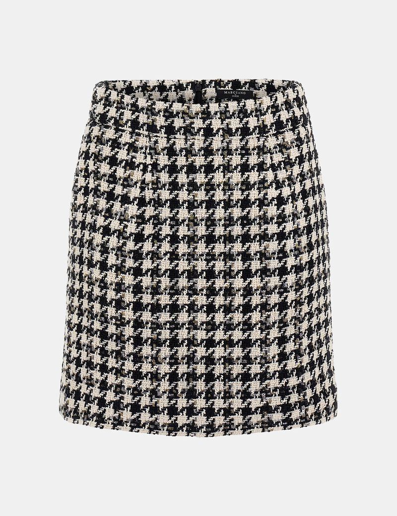 Marciano pied du paul mini skirt