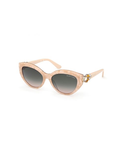 Cat-eye plastic sunglasses