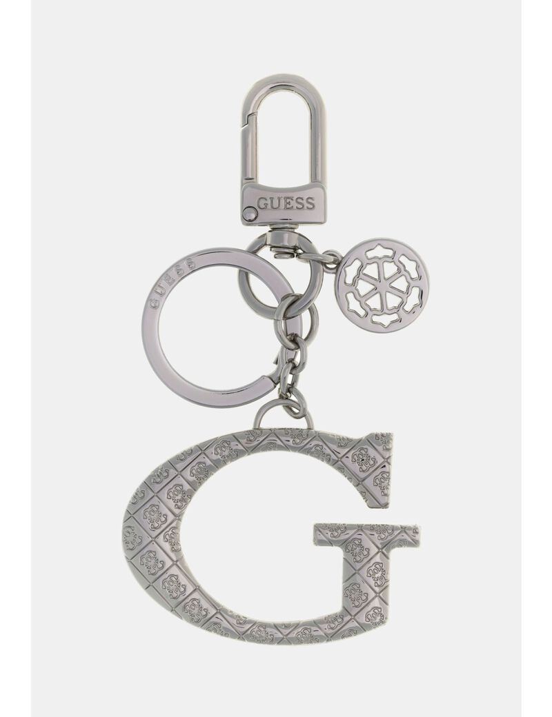 guess logo keychain