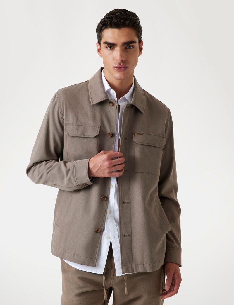 جاكيت من مزيج الليوسيل