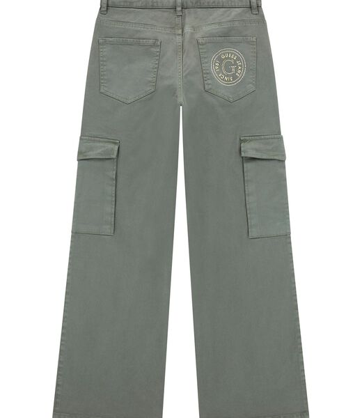 بنطلون طويل مصبوغ بالجبردين