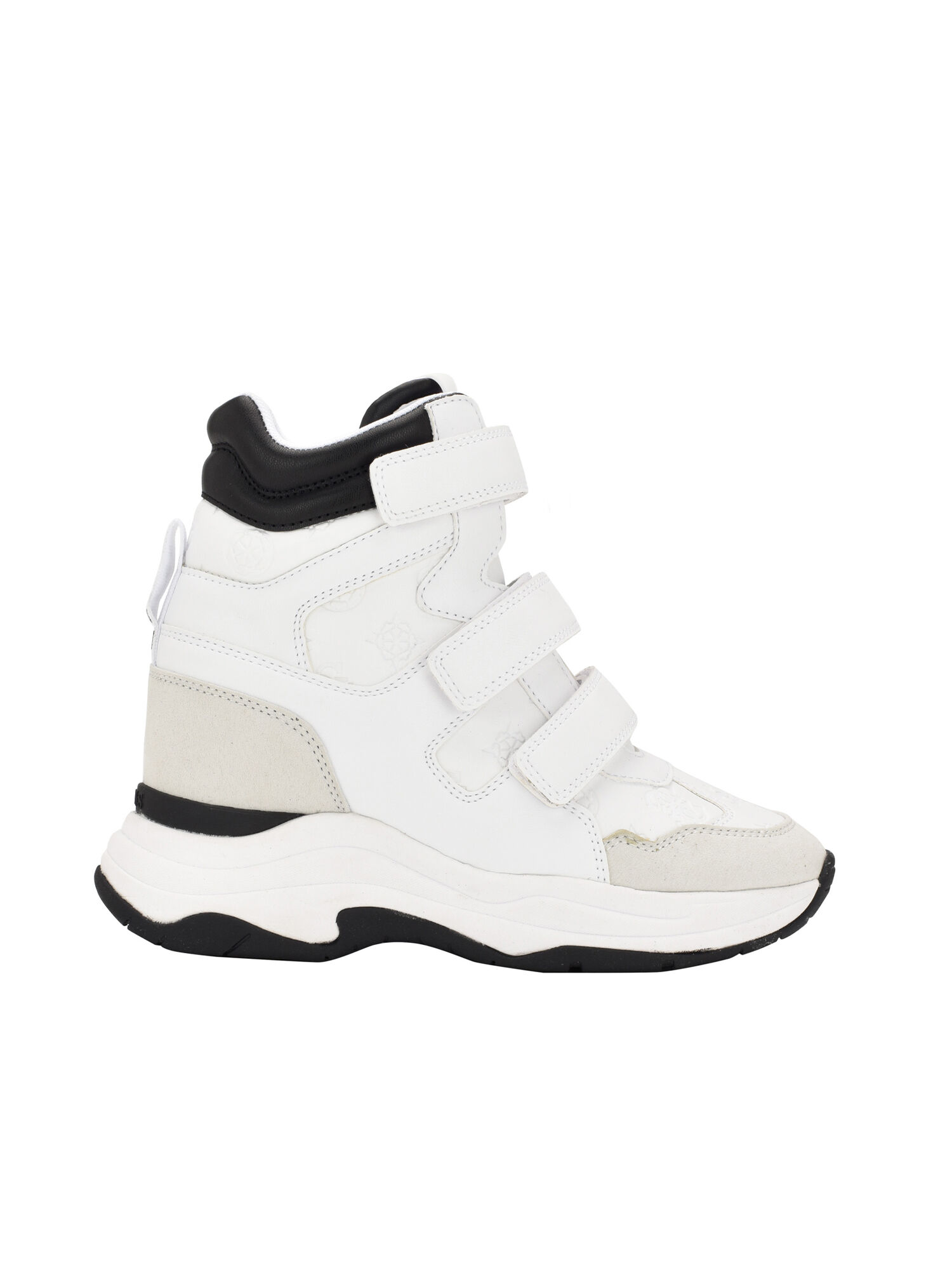 Shop GUESS Online High Top Logo Sneakers