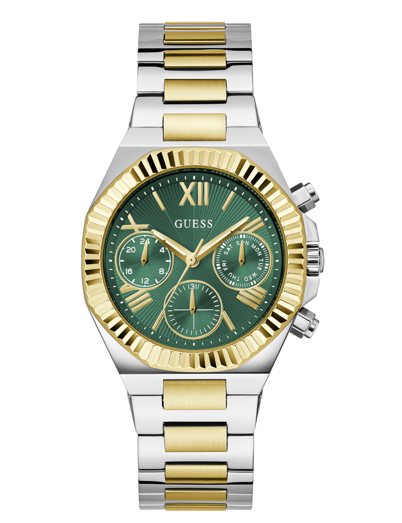 Ladies 2-Tone Multi-function Watch