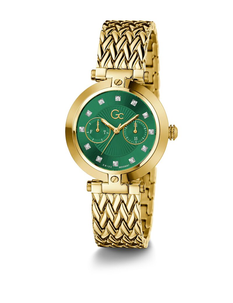 LW VOGUE YG CS WHT DL 36.5MM QTZ YG SS BRCT FW23