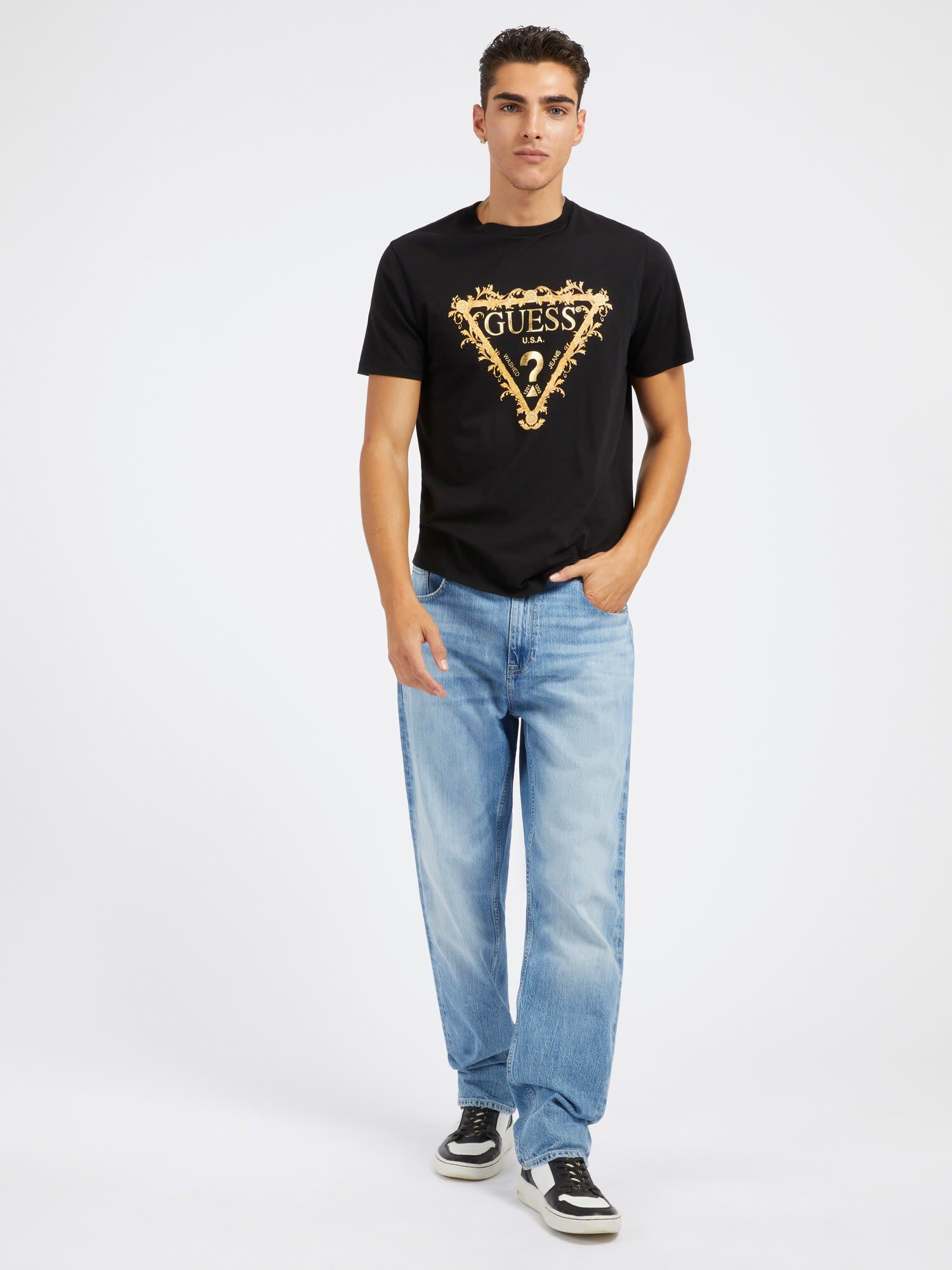 Guess mens clearance clothes