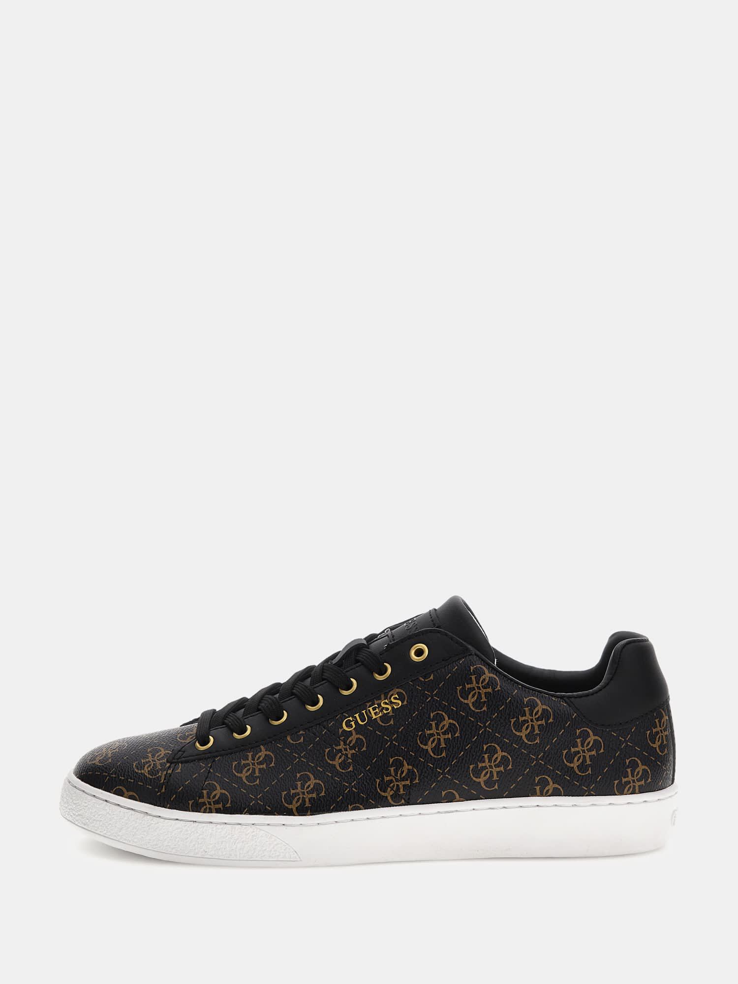 Guess black shoes clearance