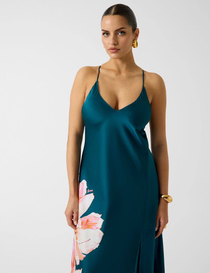 Marciano floral print maxi dress