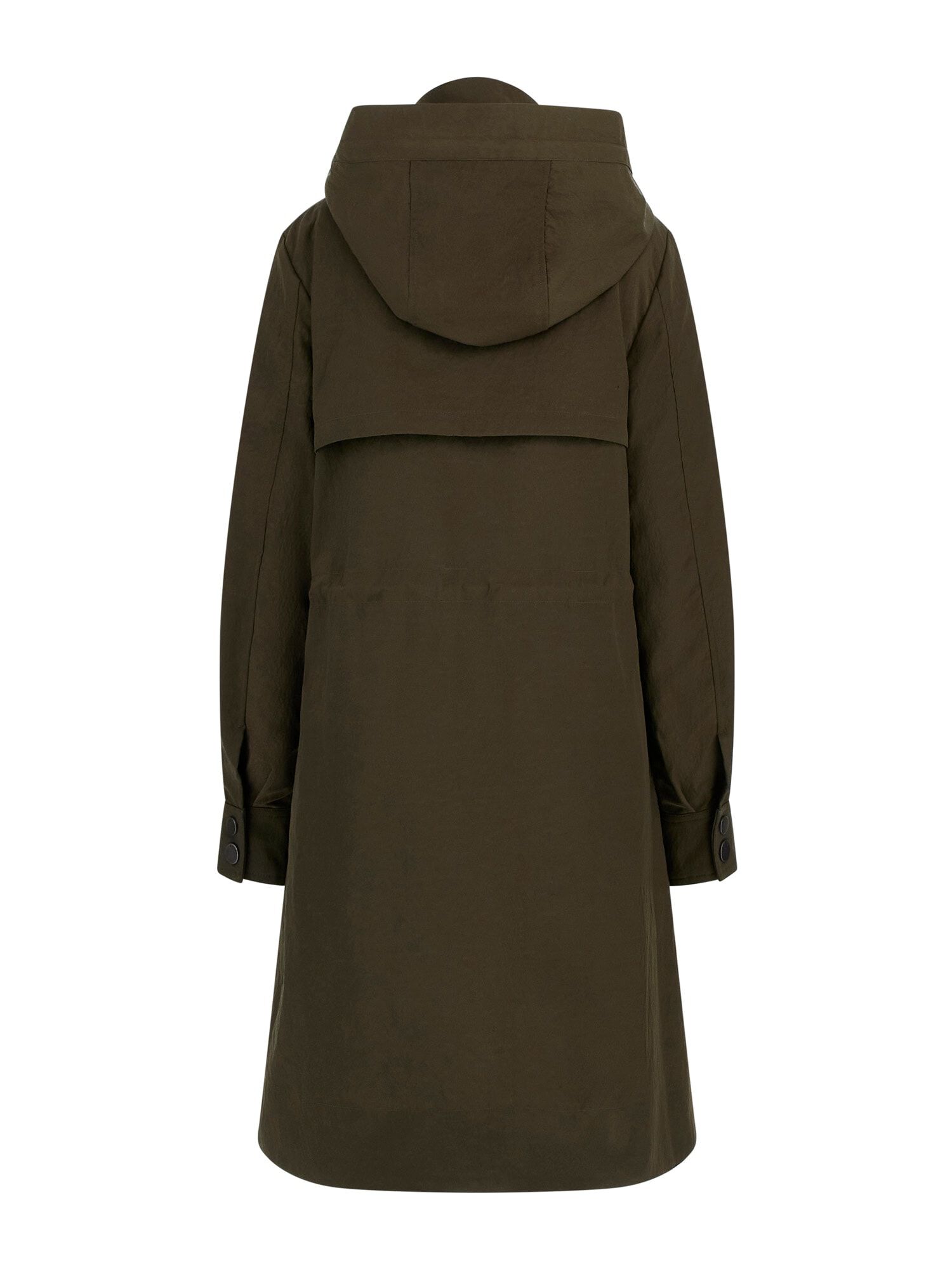 Guess green parka top