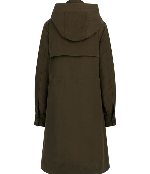 Natasha parka detachable vest