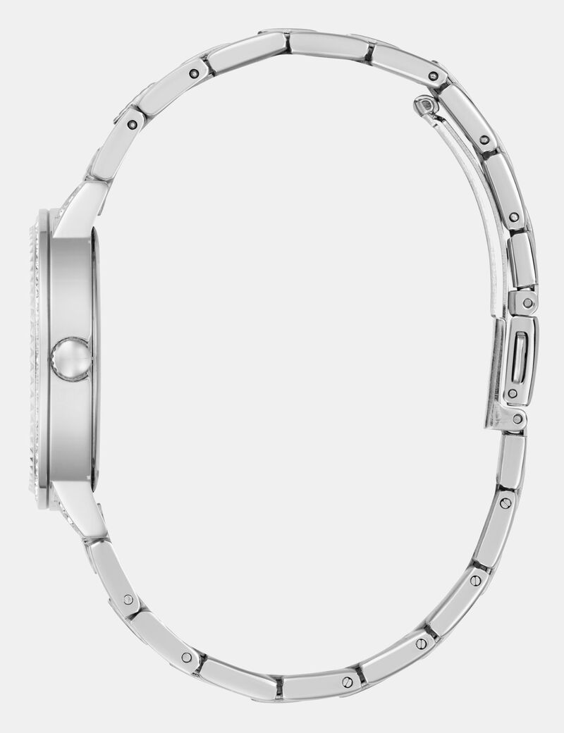 Ladies Silver Tone Analog Watch