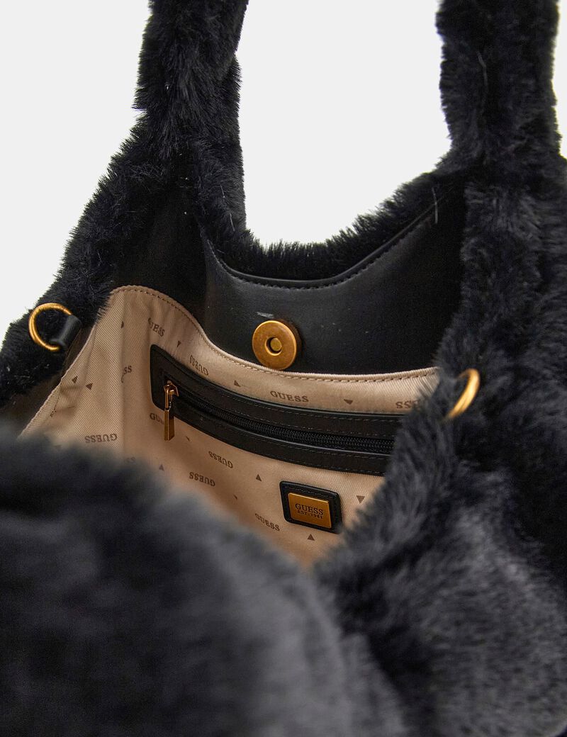 Samia faux fur shopper