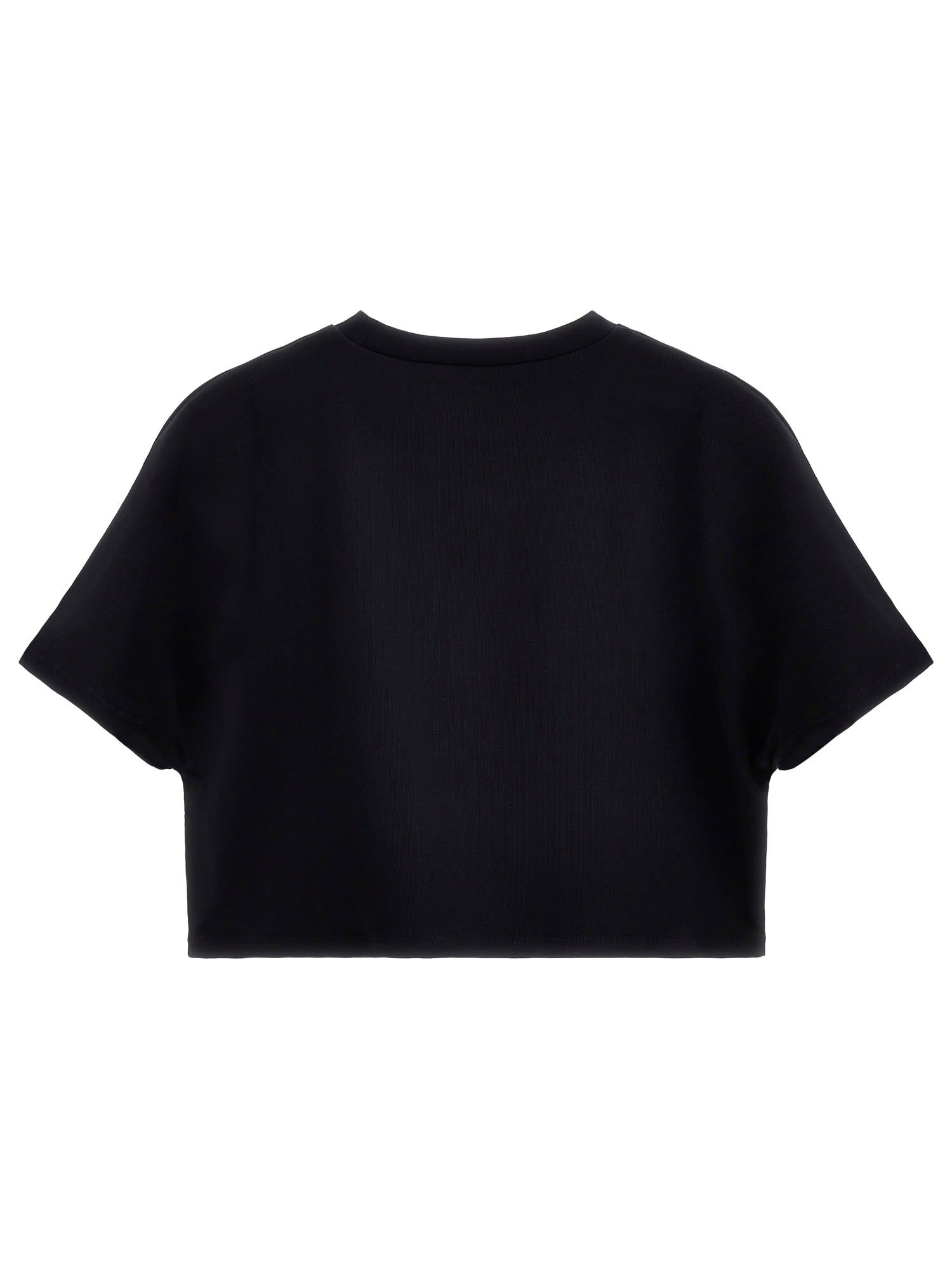 Front Logo Crop T Shirt