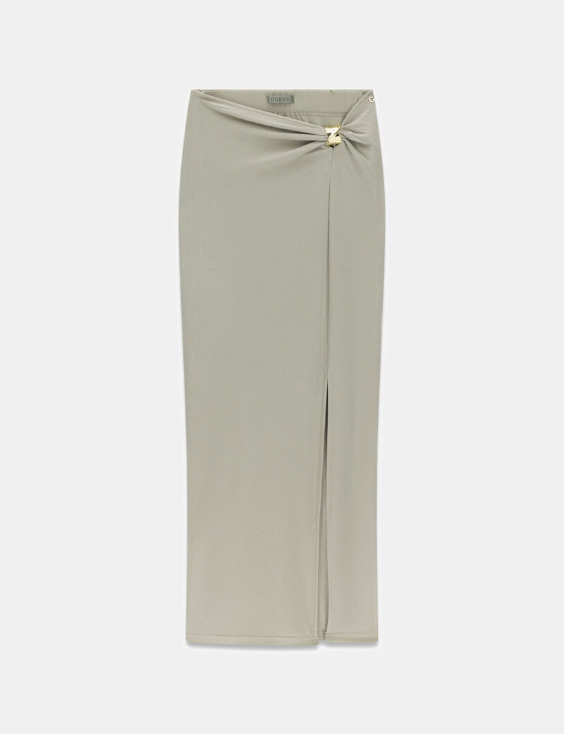 guess draped pencil skirt