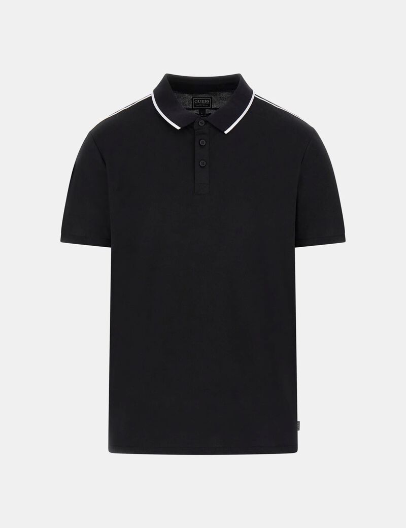 Logo bands polo shirt