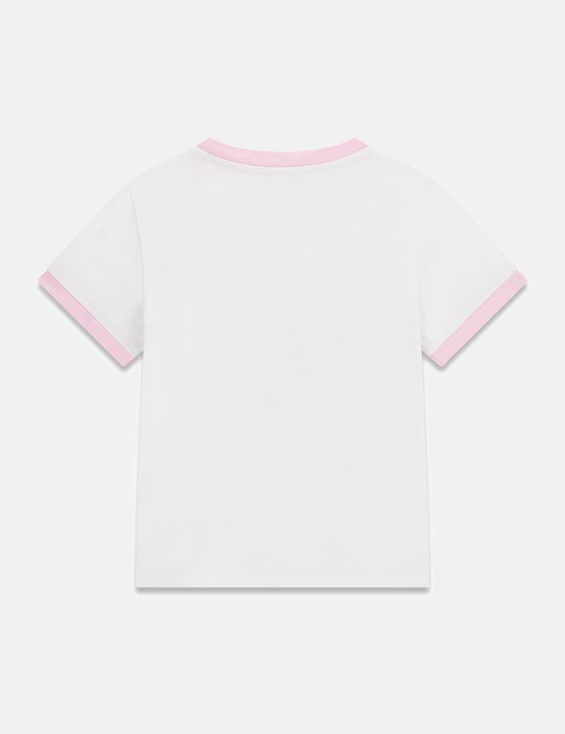 guess triangle logo t shirt