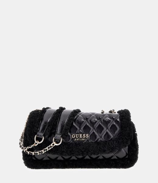 Cristi faux fur mini crossbody bag
