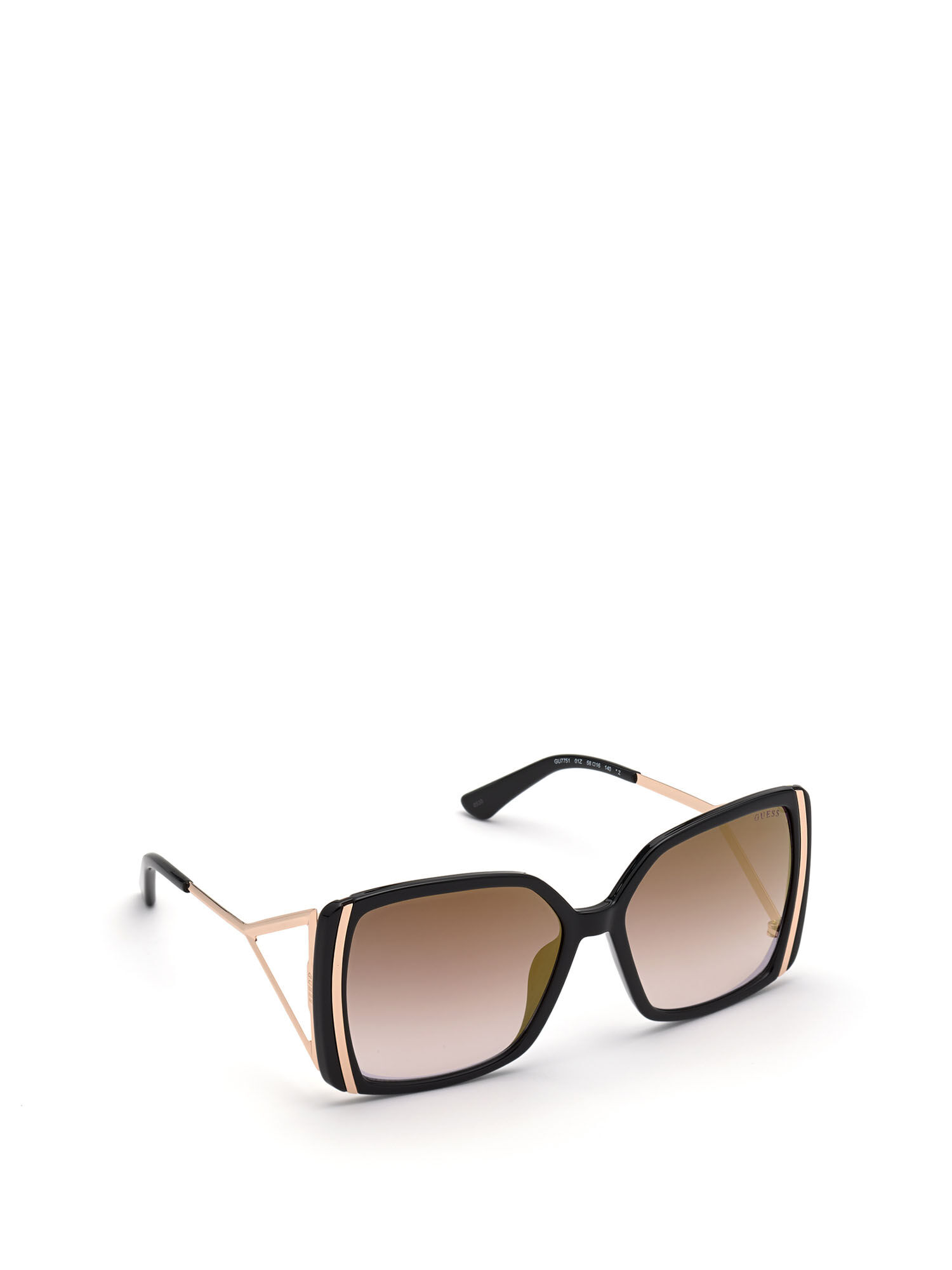 Oversized butterfly glasses top