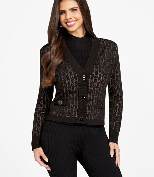 Marciano logo cardigan