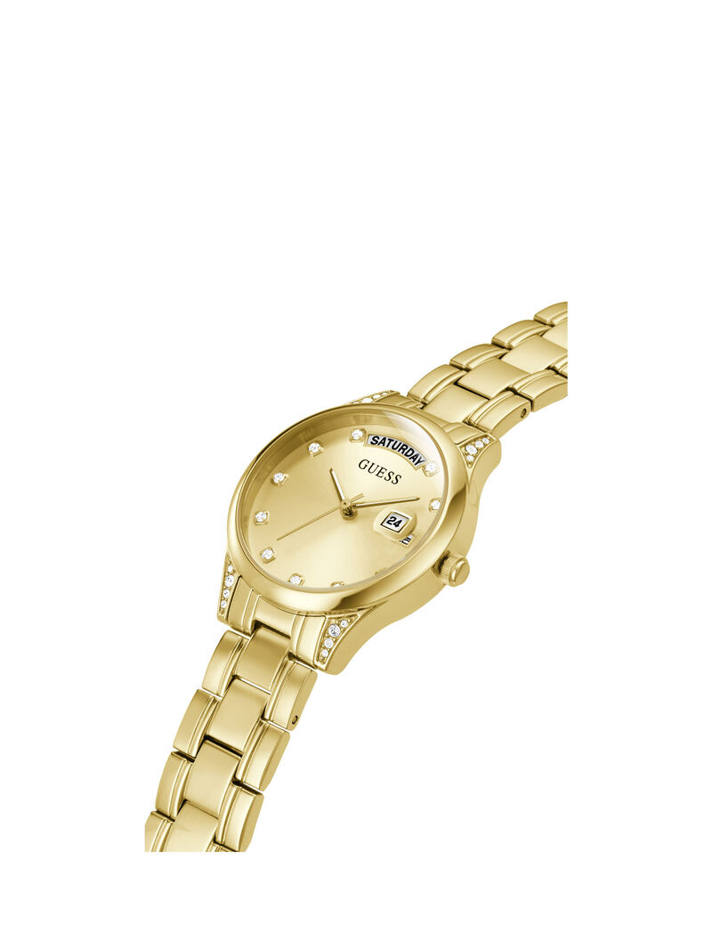 Gold Multifunction Analog Watch