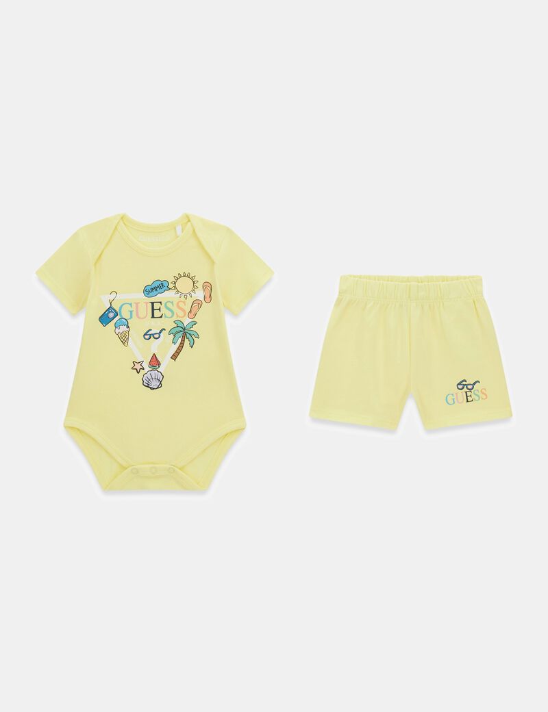 جيس set str jersey ss body shorts