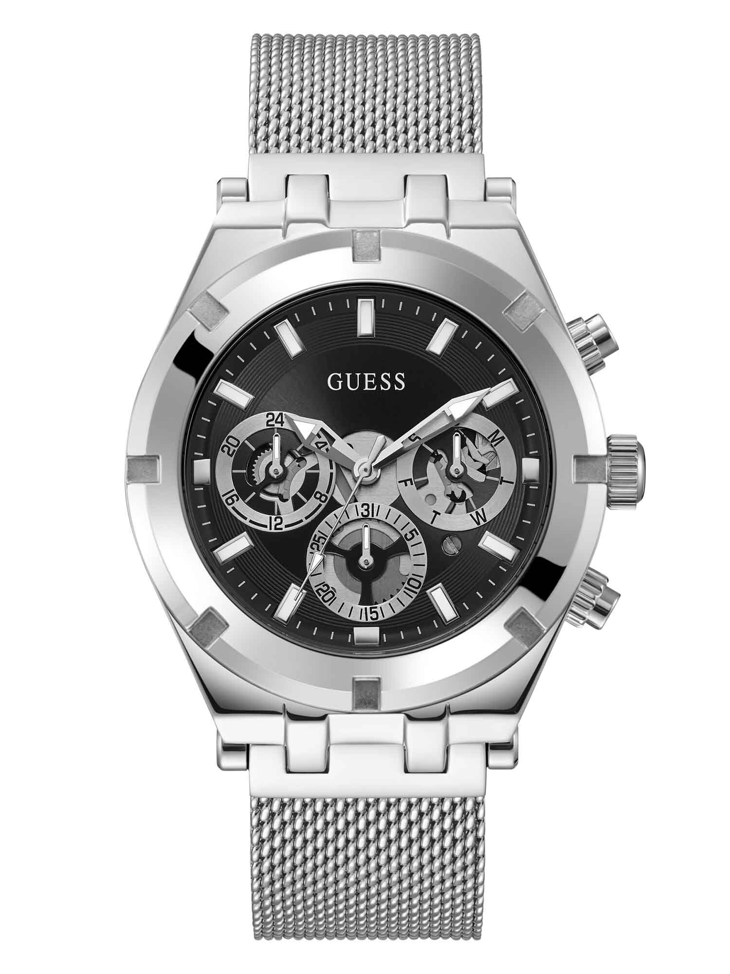 Multifunction analog watch top