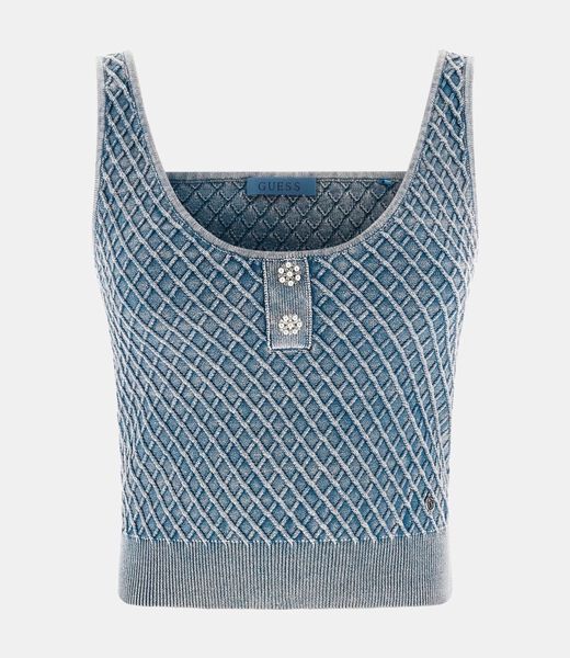 Textured sweater top