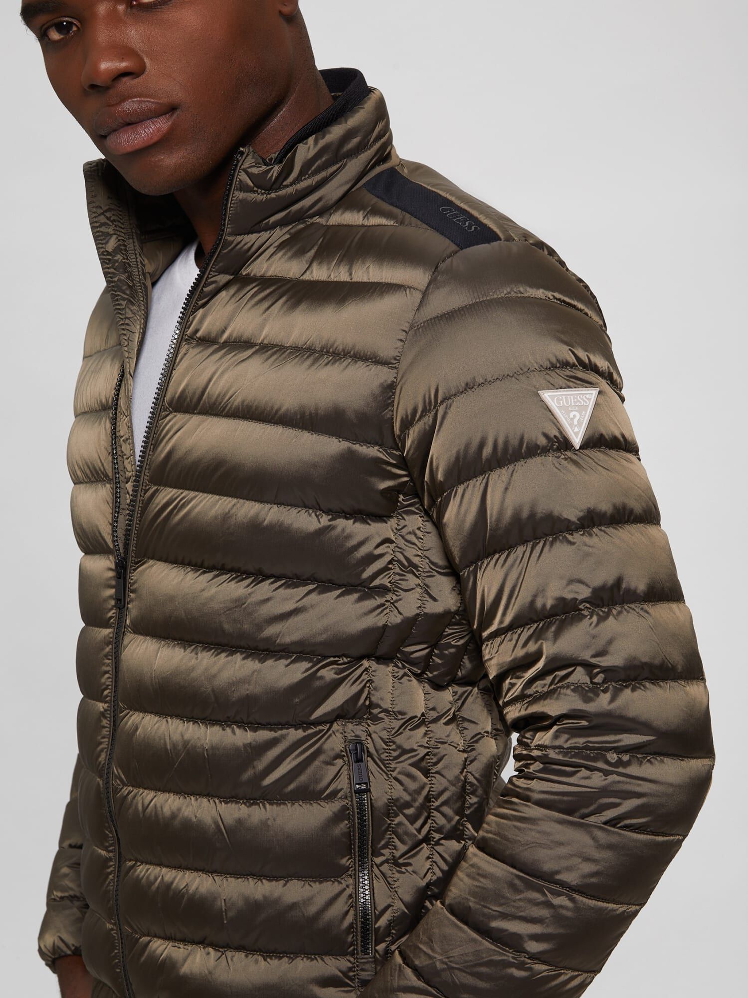 Padded new arrivals jacket guess