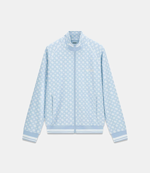 Full zip scuba sweatshirt&nbsp;