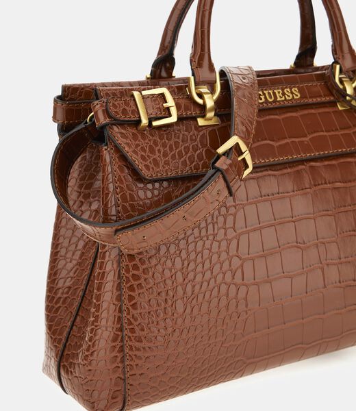 Sestri croc-print handbag