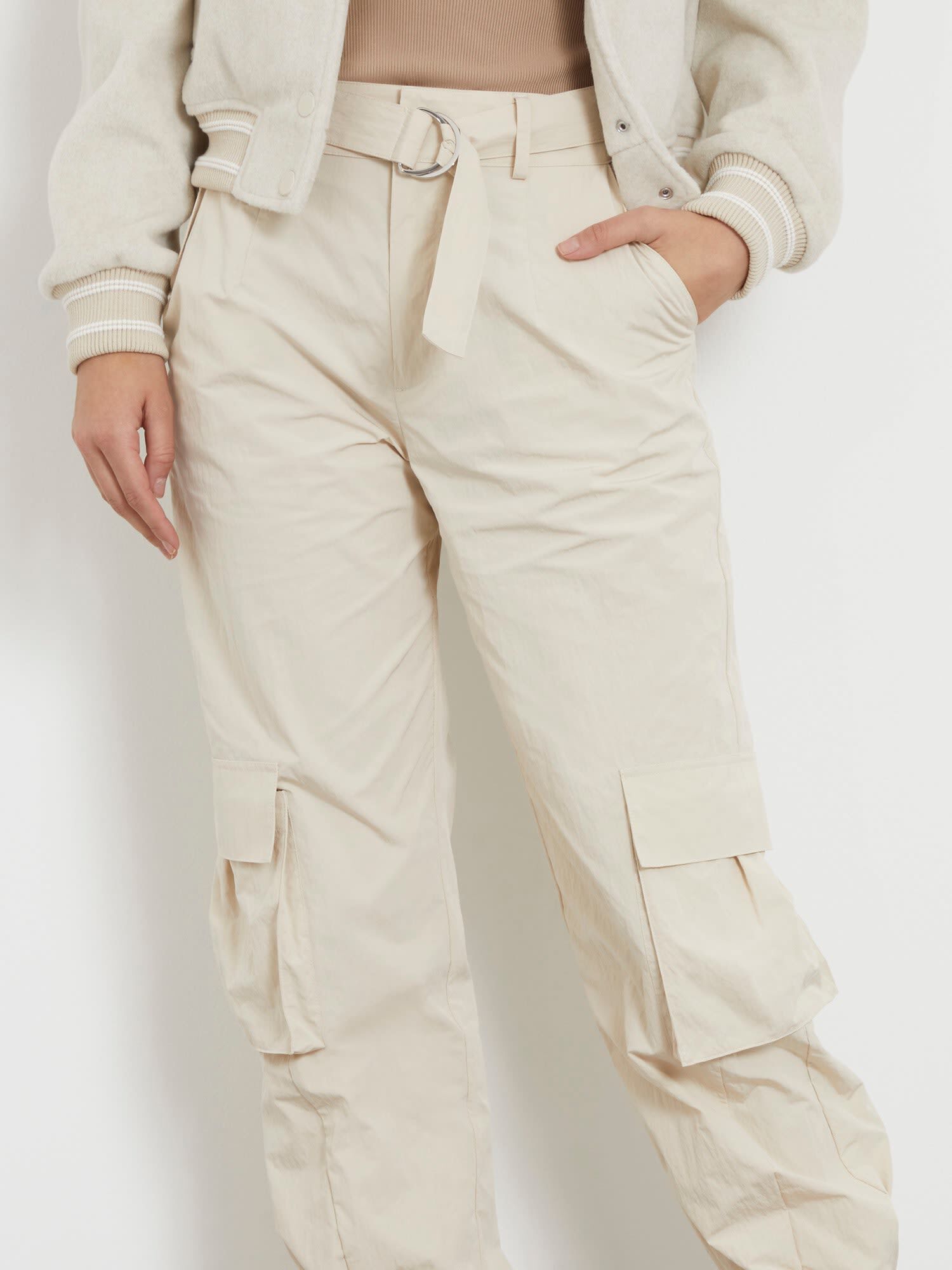 Guess cargo pants womens sales