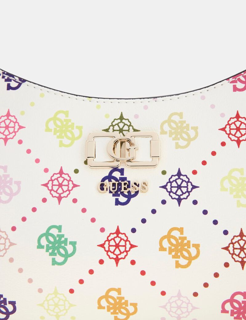EMELIE LOGO TOP ZIP SHLDR BAG