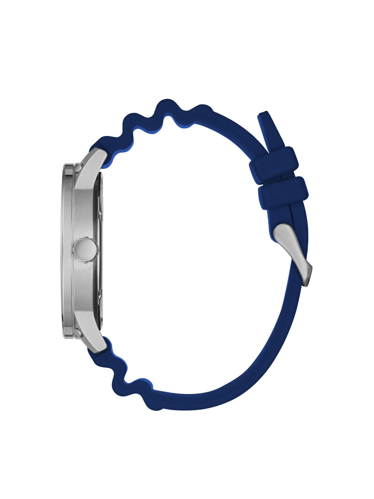 Guess blue silicone watch cheap