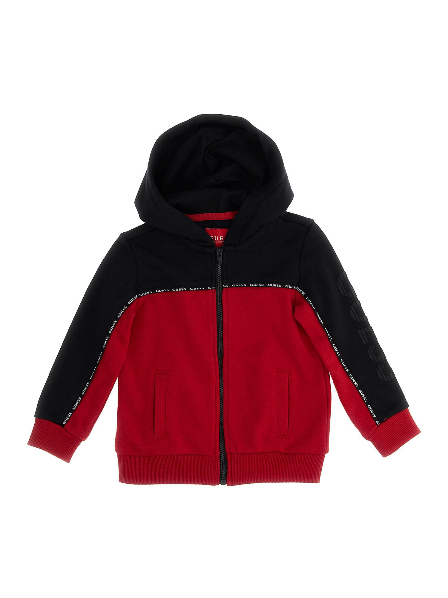 Guess colorblock deals pullover hoodie