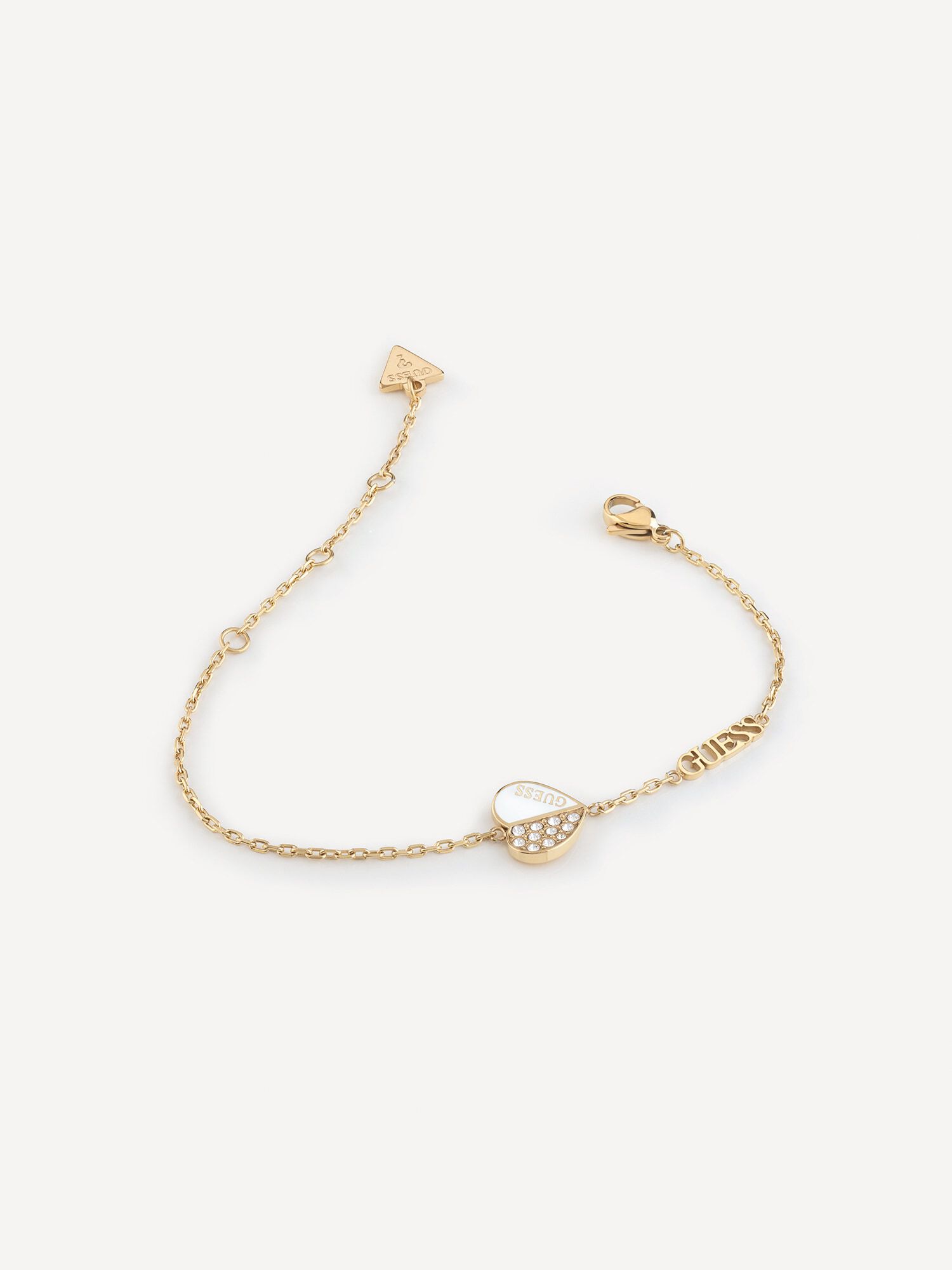 Guess heart bracelet rose gold outlet
