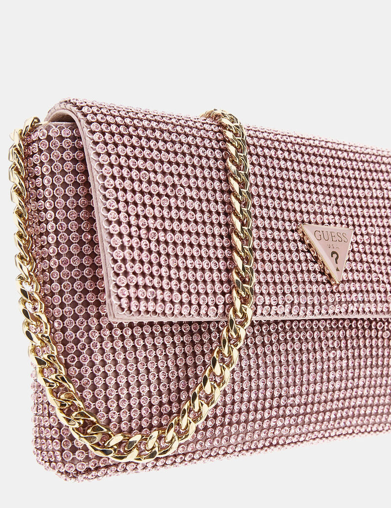 حقيبة زالينا صغيرة مرصعة بأحجار الراين